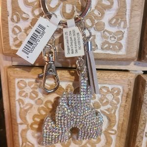 Walt Disney World Parks Cinderella's Castle Rhineatone Keychain